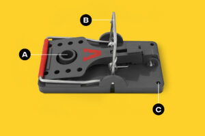 instruksjonsbilde av victor power kill klappfelle